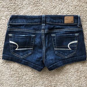 American Eagle Dark Wash Short Size 0